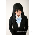 Anime Long Black Straight Cosplay Party Hair Wig CW179